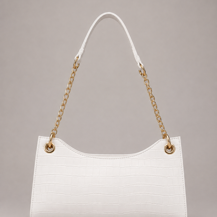 White Elara Bag(Texture)